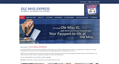 Desktop Screenshot of olemissexpress.ugrydnetwork.com